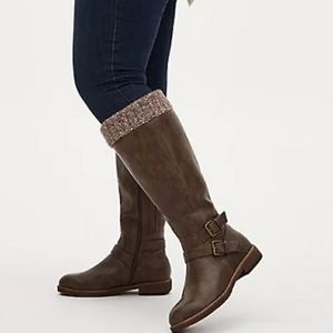 Torrid Knee High Sweater Boot